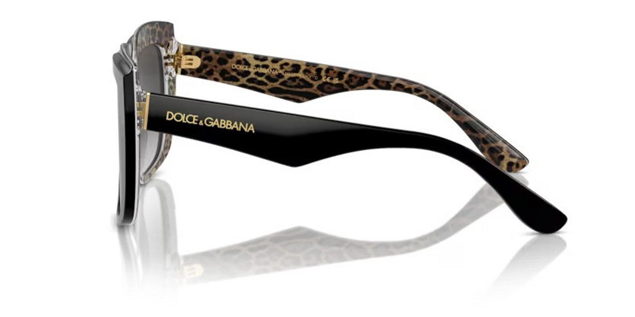 BLACK ON LEOPARD PRINT 441432998G DOLCE GABBANA