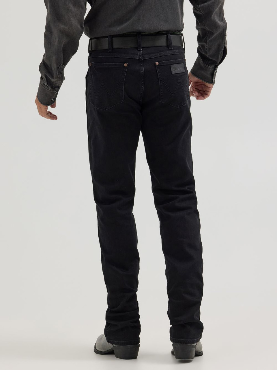 RETRO SLIM STRAIGHT BLACK 112358240 WRANGLER