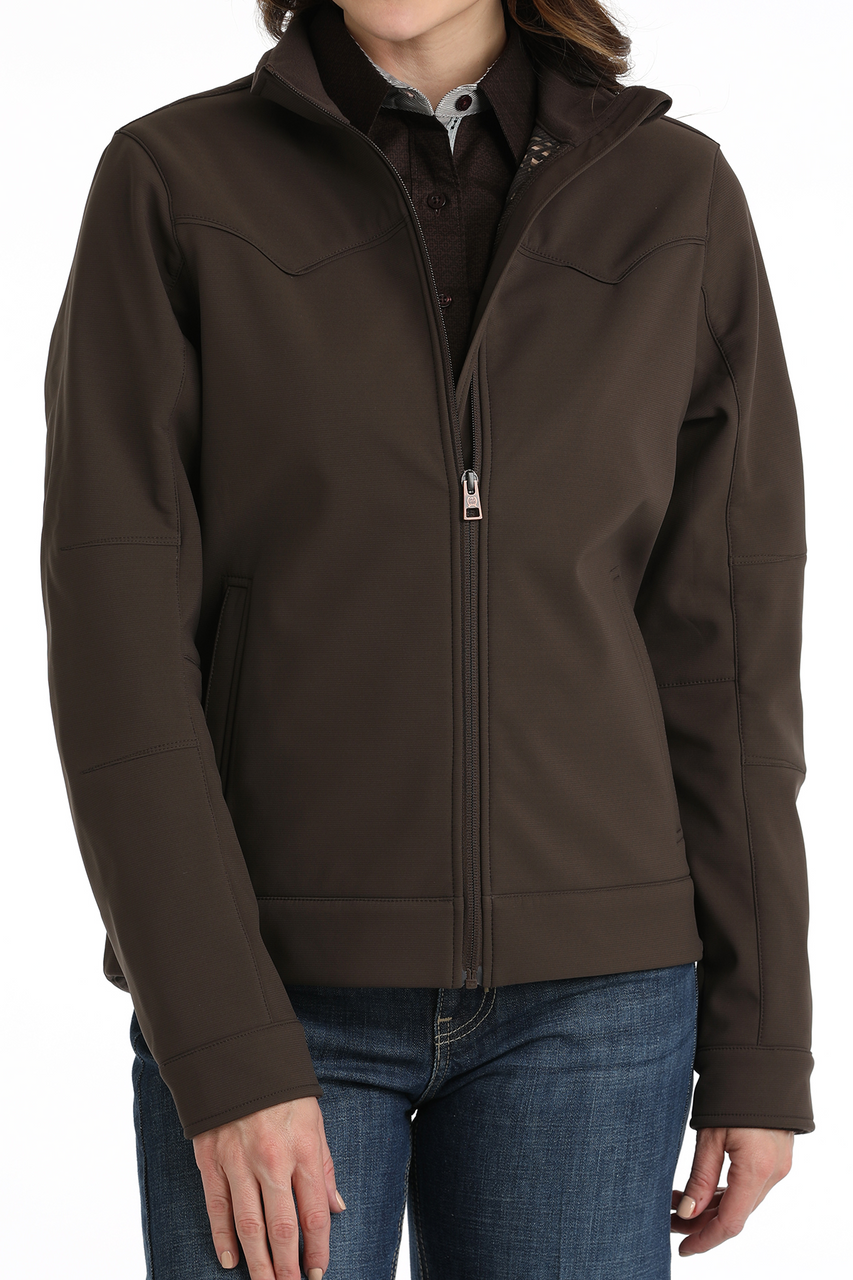ジャケット STAND Women Outer 622968983 87910 BROWN BROWN BONDED JACKET MAJ9849002 CINCH