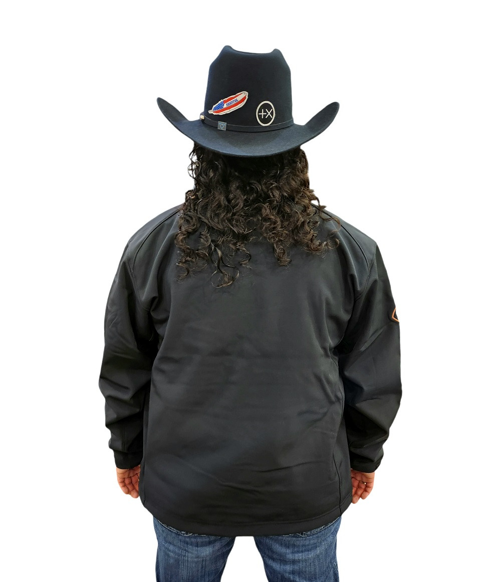 LOGO SOFTSHELL BLACK/COPPER 10058666 ARIAT