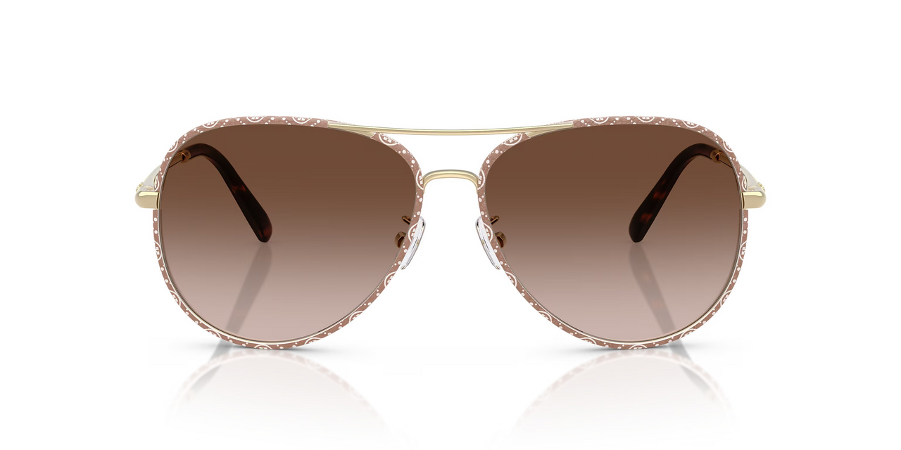 Prescription Sunglasses Tory Burch Printed Aviator Sunglasses
