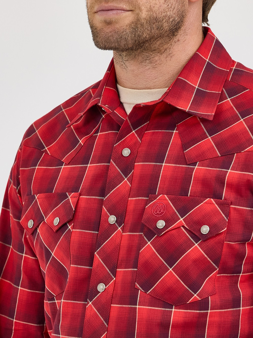 RETRO RED AND BLACK PLAID 112368057 WRANGLER RETRO RED AND BLACK PLAID 112368057 WRANGLER