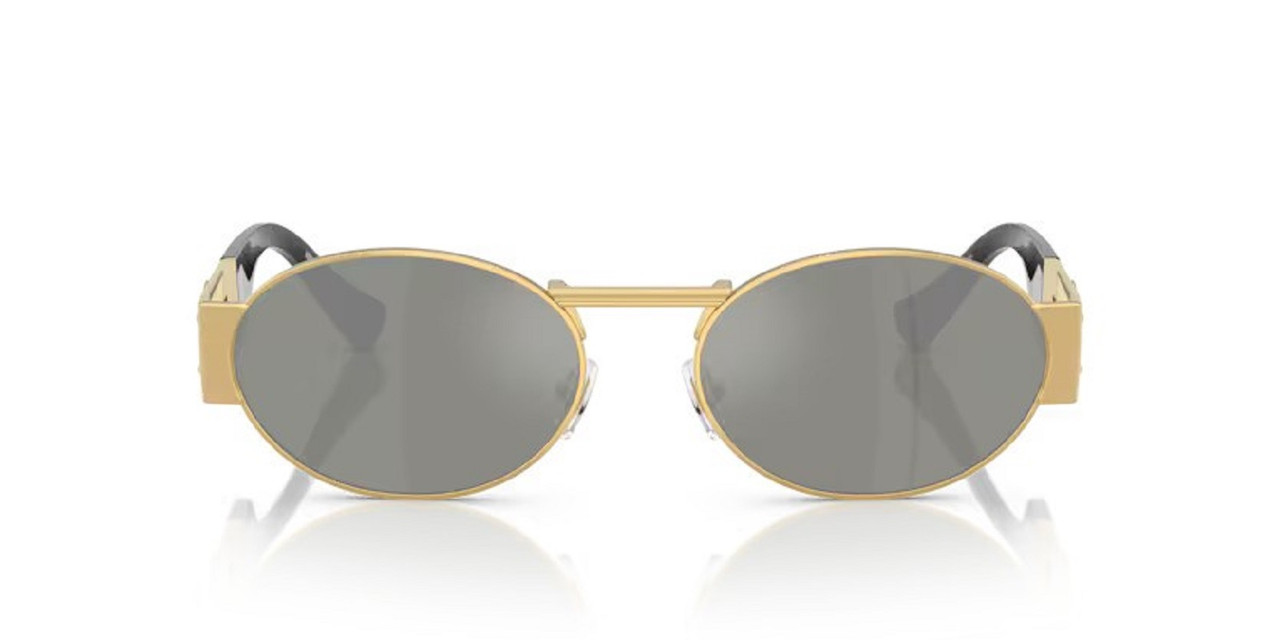 MEDUSA DECO OVAL GOLD MIRROR 2264100230 VERSACE