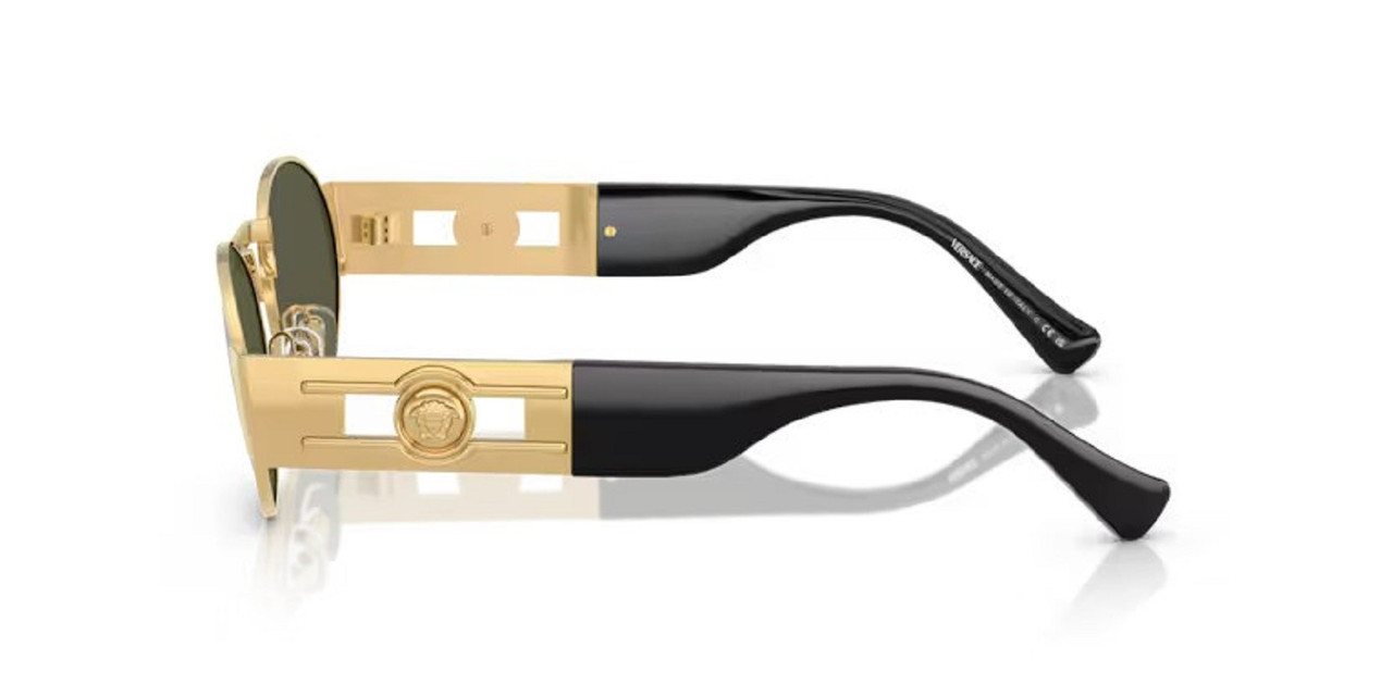 MEDUSA DECO OVAL GOLD MIRROR 2264100230 VERSACE