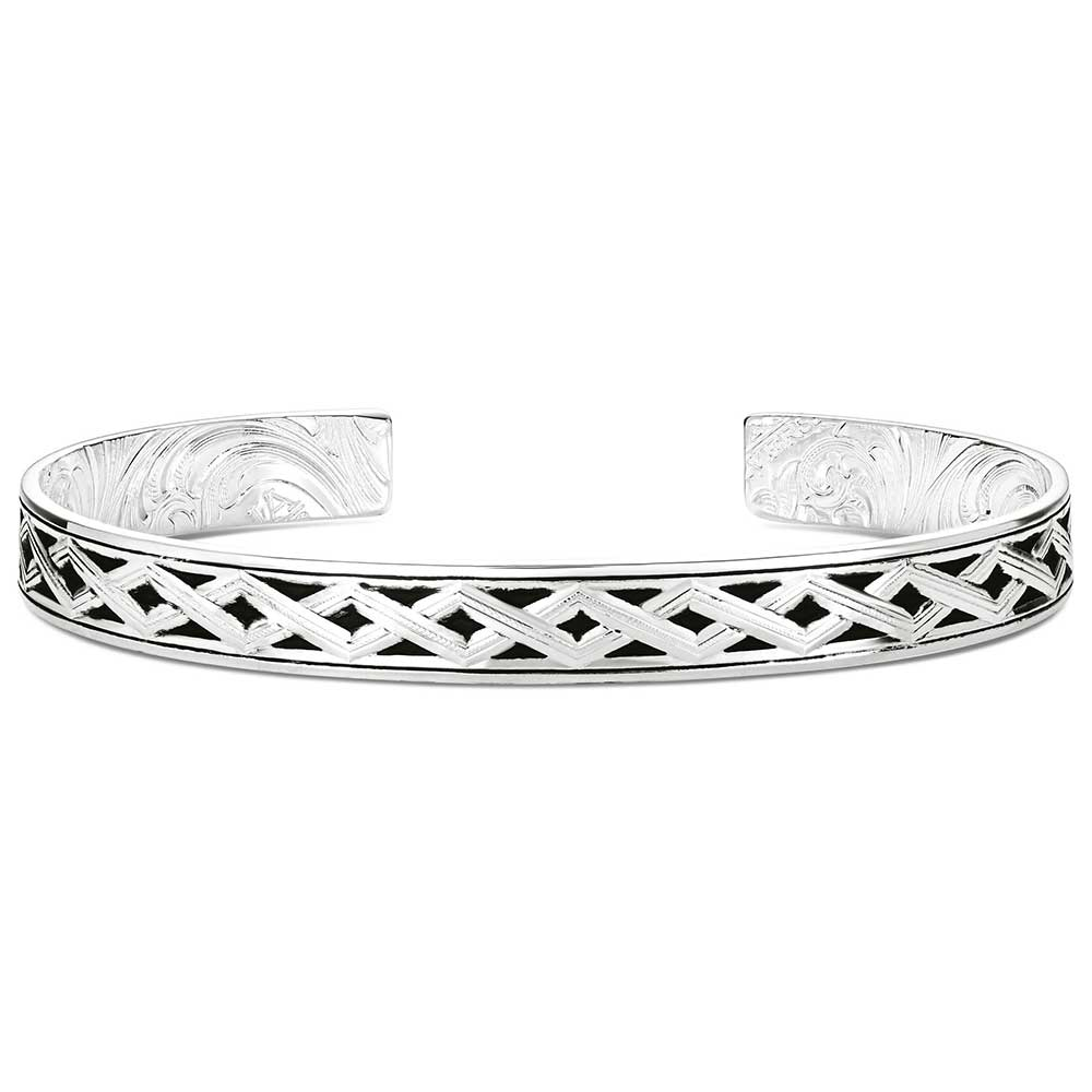 WOVEN LEGACY CUFF AMBC6175 MONTANA SILVERSMITHS