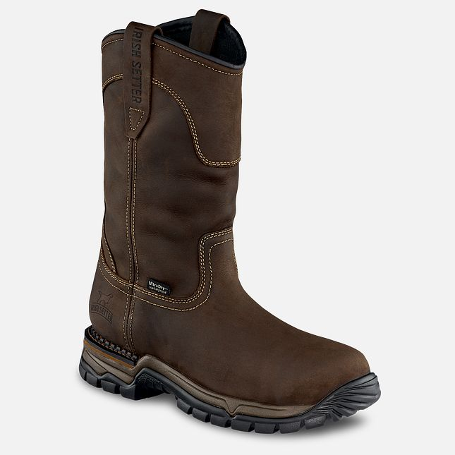TWO HARBORS 11 INCH SAFETY 83906 REDWING IRISH SETTER