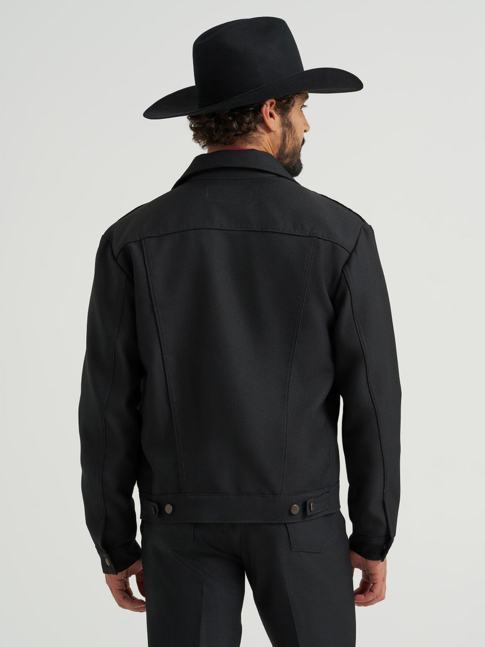 WRANCHER JACKET-BLACK 112373647 WRANGLER