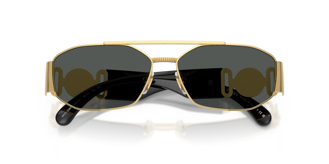 MEDUSA BIGGIE GOLD BLACK 2287100287 VERSACE MEDUSA BIGGIE GOLD BLACK 2287100287 VERSACE