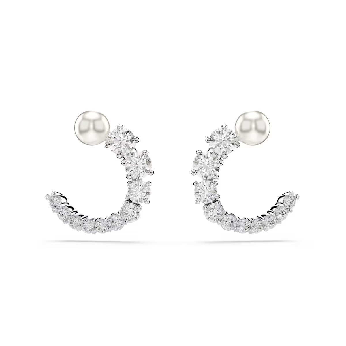 MATRIX HOOP CRYSTAL PEARL 5701602 SWAROVSKI