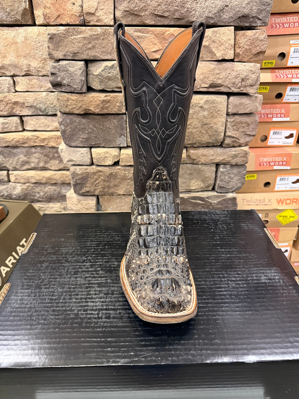 HORNBACK AMERICAN ALIGATOR NAT NT1540-96 BLACK JACK