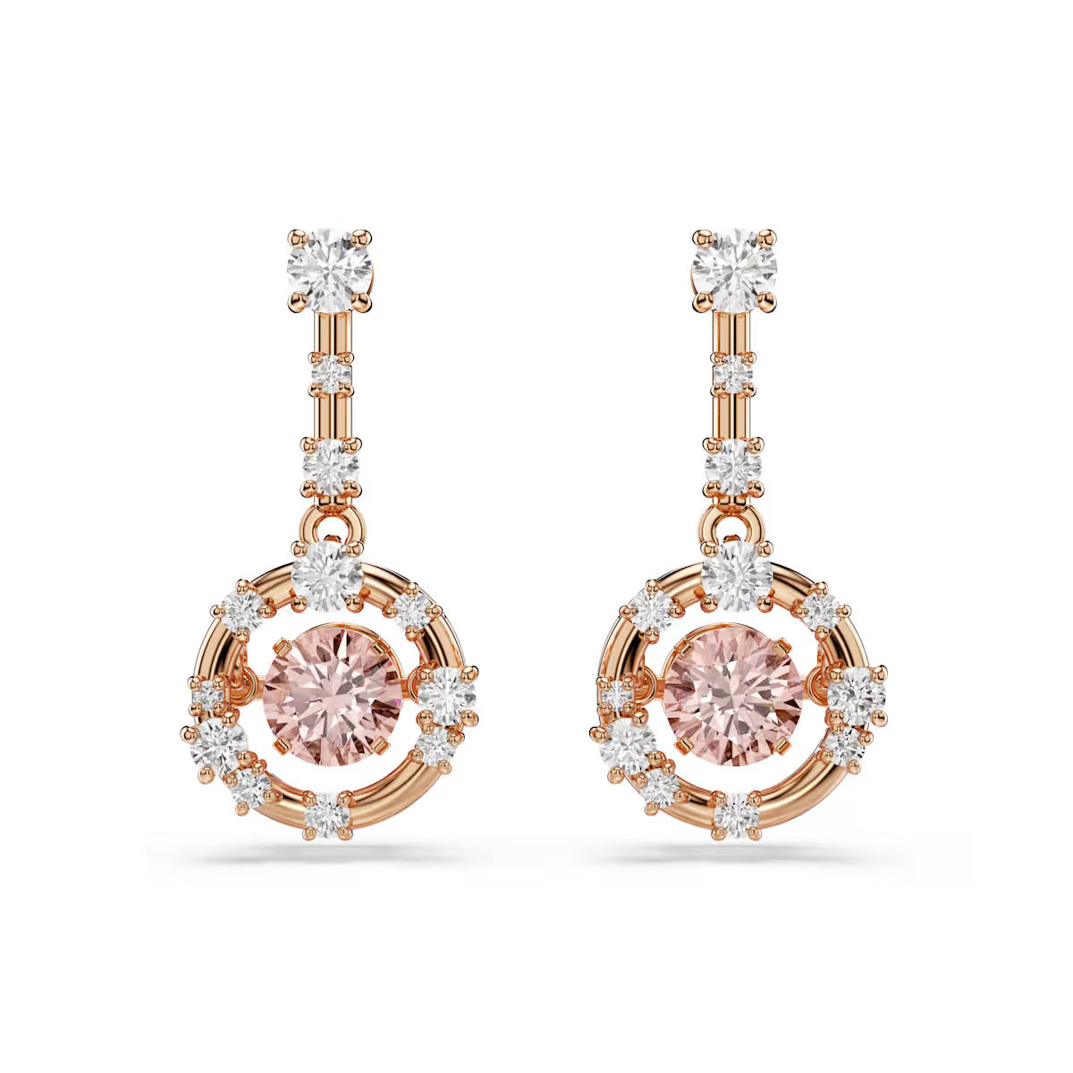 CONSTELLA DROP ROUND CUT PINK 5744239 SWAROVSKI