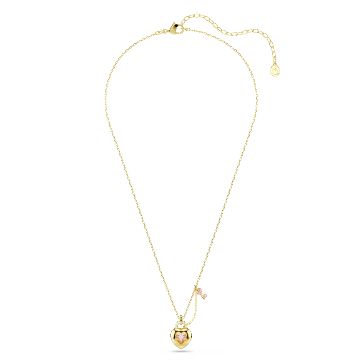 IDYLLIA HEART KEY PINK GOLD 5737288 SWAROVSKI