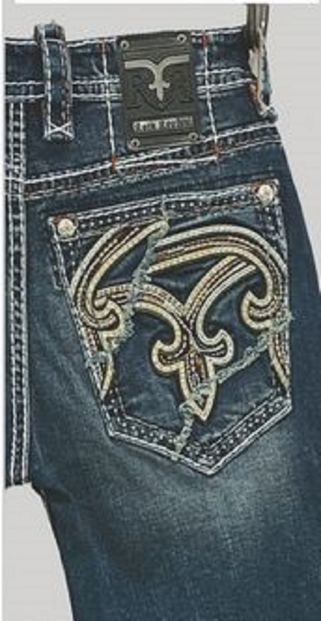 MIGUEL J202 STRAIGHT LEG RP5704J202R ROCK REVIVAL
