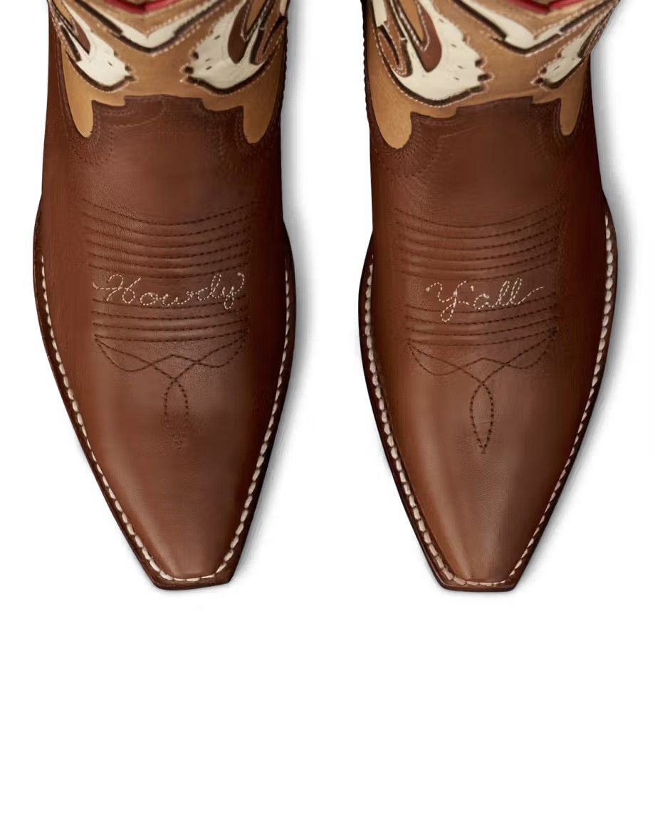 SADIE VINTAGE BROWN COWHIDE W21056BRM TECOVAS SADIE VINTAGE BROWN COWHIDE W21056BRM TECOVAS