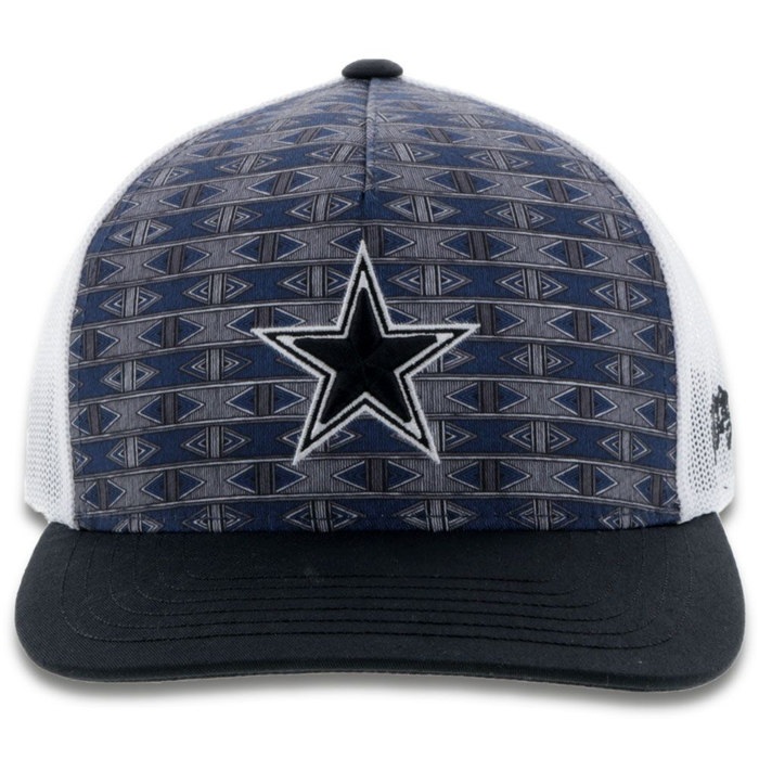 Dallas Cowboys Navy Aztec 7008t Nvwh Hooey