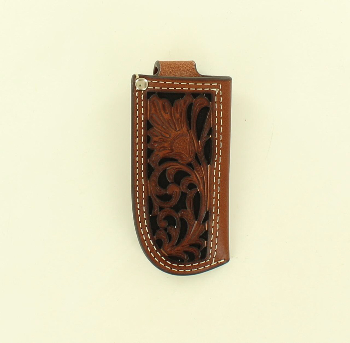 FLORAL PIERCED KNIFE SHEATH 1804601 NOCONA