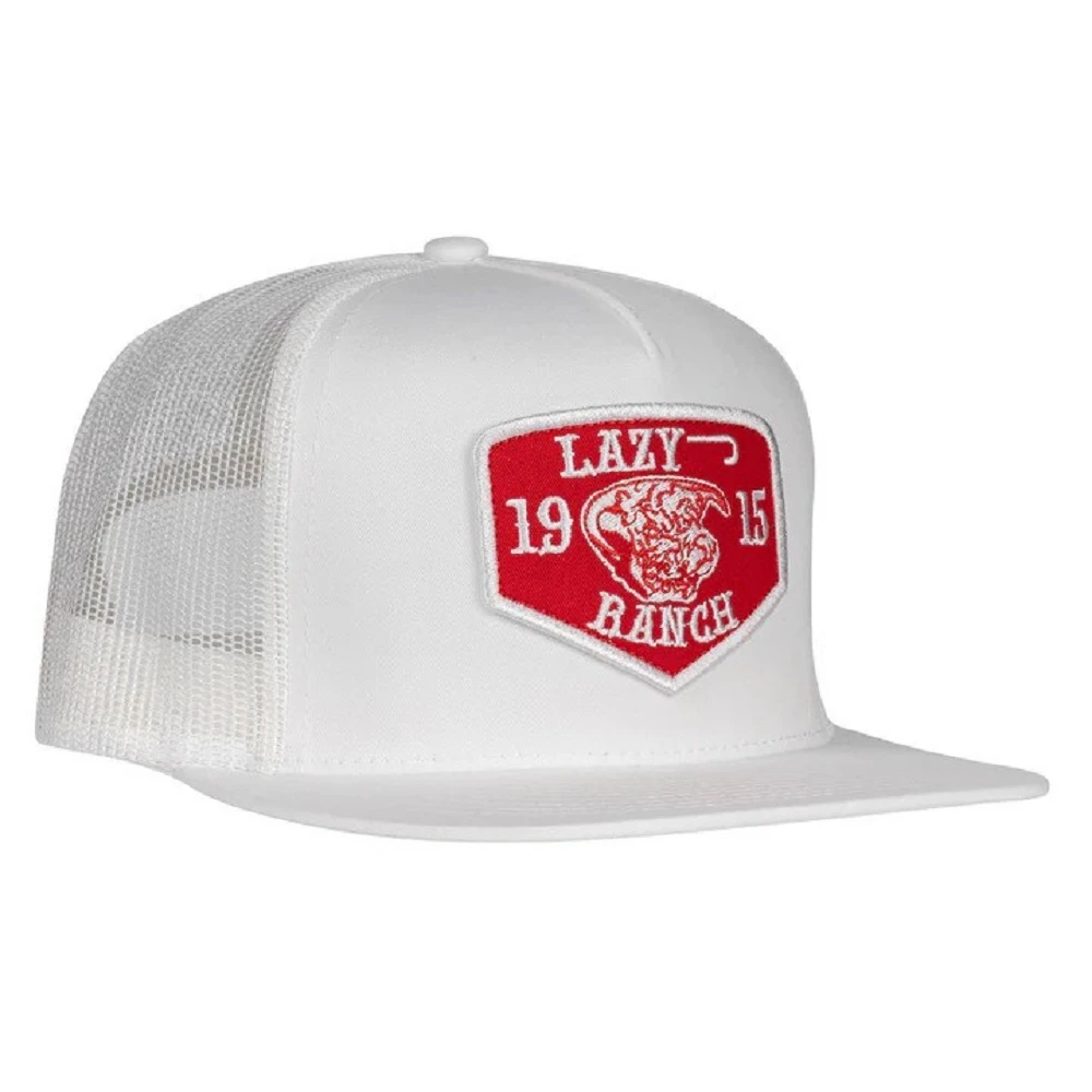 God Created 3D Logo Baseball Cap - Adjustable Cotton Twill Hat, White, One Size Fits All