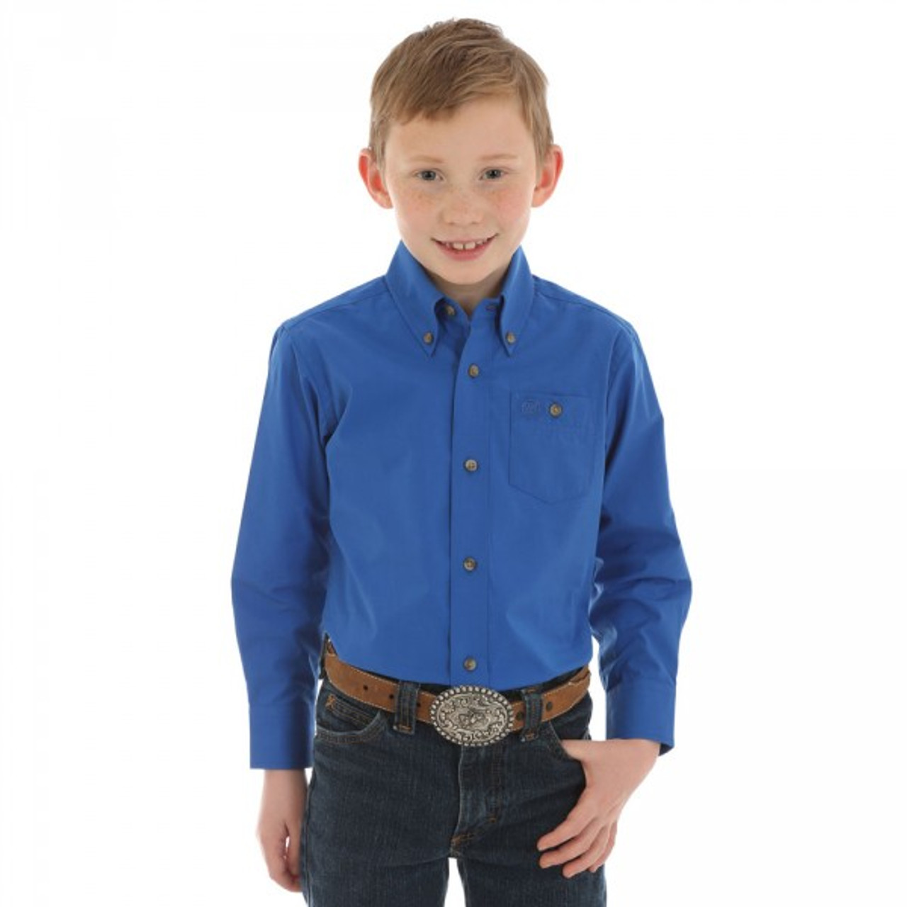 wrangler boys shirt