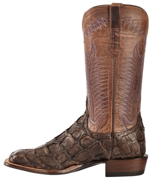 lucchese pirarucu cognac