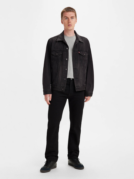 LEVI'S 501 ORIGINAL FIT BLACK - MENS JEANS  - 005010660