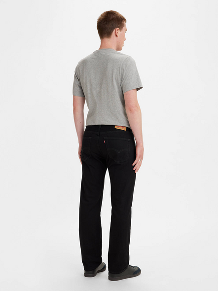 LEVI'S 501 ORIGINAL FIT BLACK - MENS JEANS  - 005010660