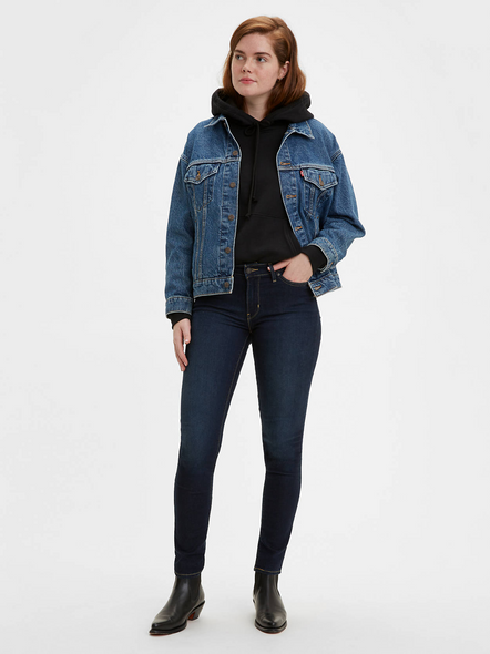 LEVI'S 711 SKINNY JEAN DARK RISE - LADIES JEANS  - 188810025