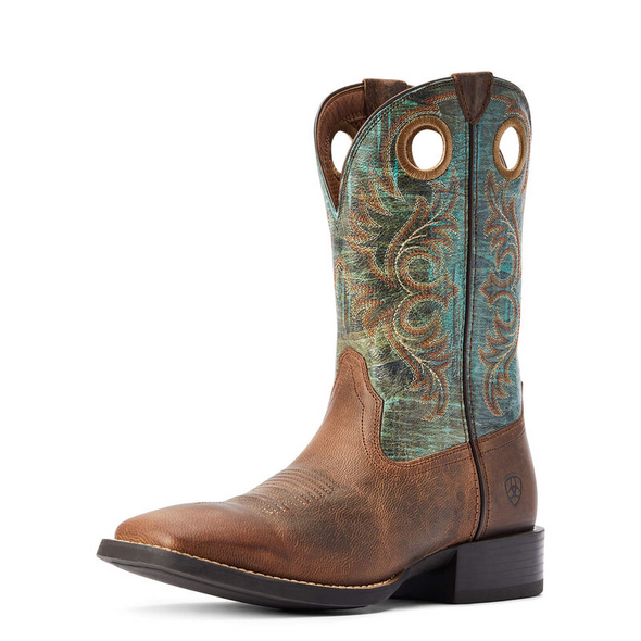 ARIAT SPORT RODEO LOCO BROWN - BOOT MENS WESTERN - 10042403