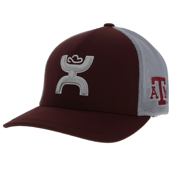 HOOEY TEXAS A&M MAROON GREY WHITE - HATS CAP  - 7255MAGY