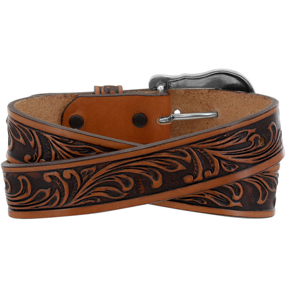 TONY LAMA LIL WESTERLY BROWN - ACCESSORIES BELT KIDS - C60214