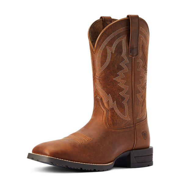 ARIAT HYBRID RANCHWORK THATCH BROWN - BOOT MENS WESTERN - 10042395