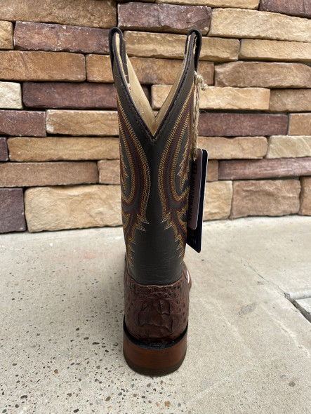 ANDERSON BEAN BOOT CHOCOLATE LUX CAIMAN DEERCOW - BOOT MENS WESTERN - 336758