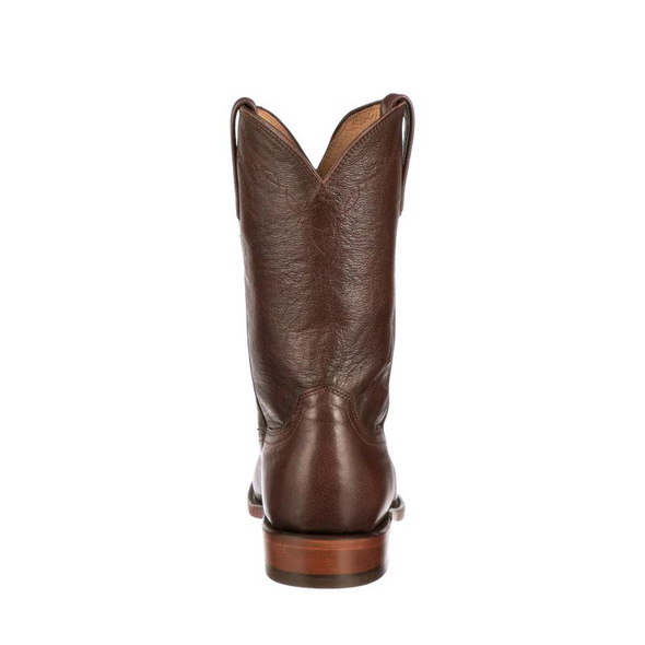LUCCHESE MAJESTIC ROPER TOBACCO BROWN - BOOT MENS WESTERN - CL6502.C2