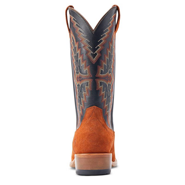 ARIAT SHOWMAN DARK COPPER ROUGHOUT - BOOT MENS WESTERN - 10044524