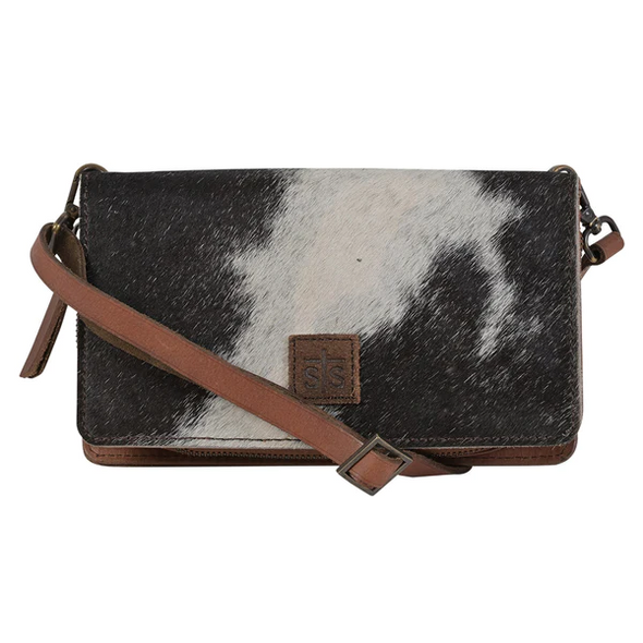 STS RANCHWEAR COWHIDE EVIE ORGANIZER - LADIES PURSES  - STS31376