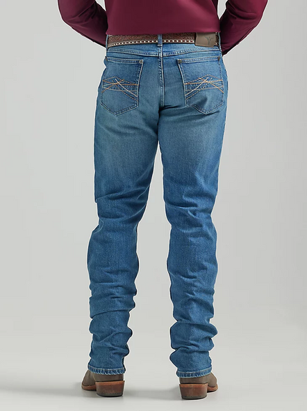 Wrangler Jeans: Men's Black Chocolate 0936 KCL Cowboy Cut Slim Fit Jeans