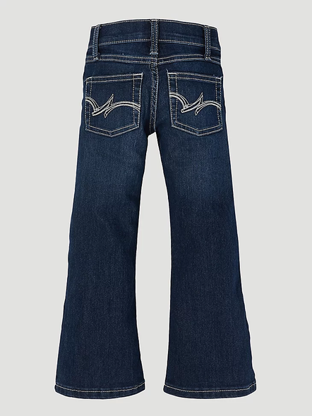 WRANGLER GIRL'S PREMIUM PATCH DARK BLUE - KIDS GIRLS JEANS - 09MWGER