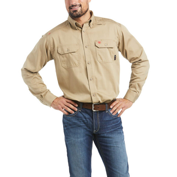 ARIAT FR SOLID WORK SHIRT - FR SHIRT COR - 10012251