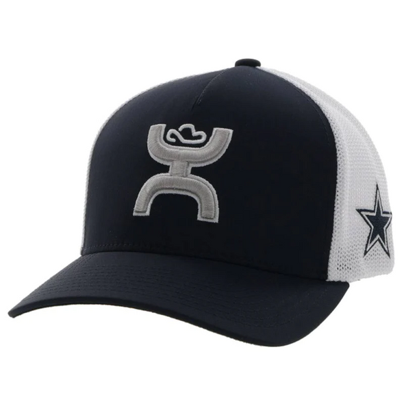 HOOEY DALLAS COWBOYS NAVY WHITE MESH - HATS CAP  - 7263BLWH