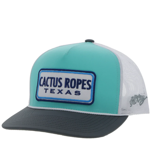 HOOEY CACTUS ROPES MINT WHITE - HATS CAP  - CR089