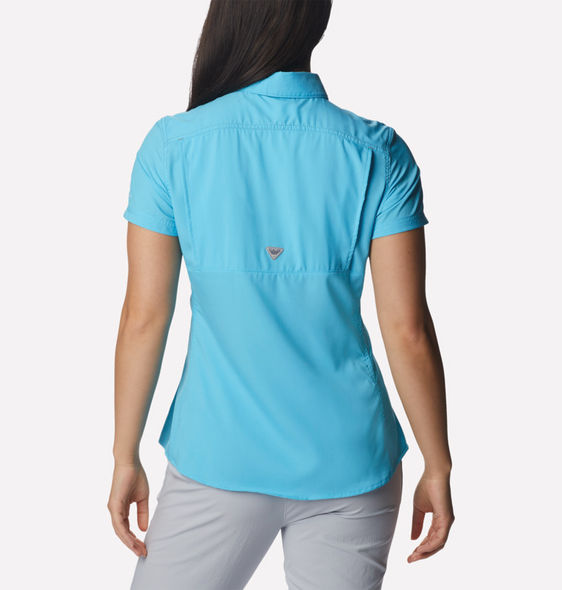 COLUMBIA LO DRAG ATOLL BLUE - LADIES SHIRT  - 1655821404