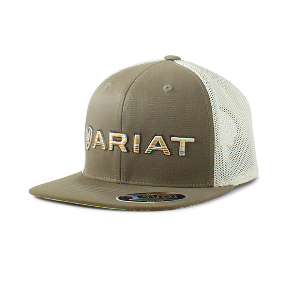 ARIAT DARK GREEN SERAPE LOGO - HATS CAP  - A300071019