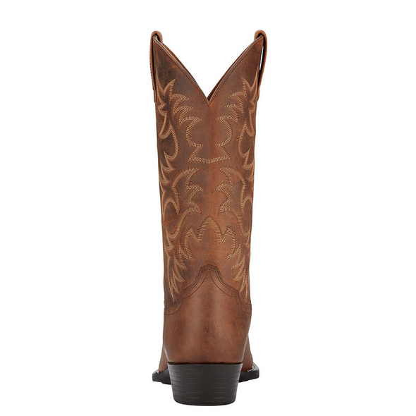 ARIAT HERITAGE R TOE DISTRESS BROWN - BOOT MENS WESTERN - 10002204