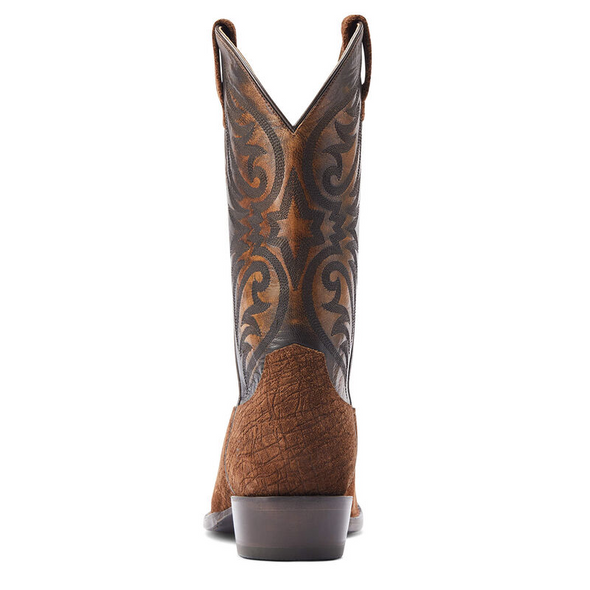 ARIAT BANKROLL HIPPO TAN SUEDE - BOOT MENS WESTERN - 10044557
