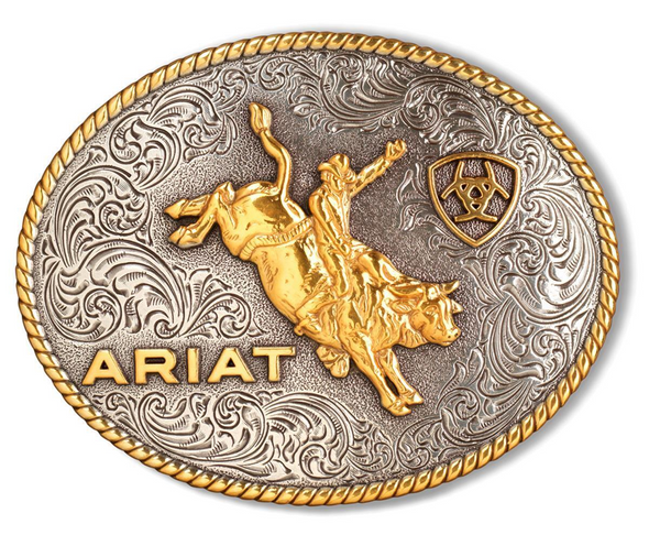 ARIAT OVAL ROPE BULLRIDER - ACC BUCKLE  - A37056