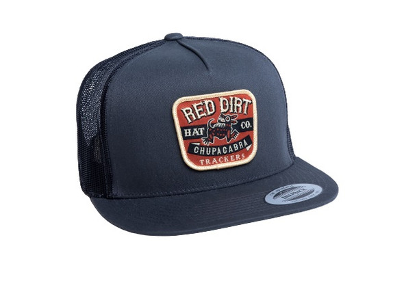 RED DIRT CHUPACABRA CHARCOAL 5 PANEL - HATS CAP  - RDHC206