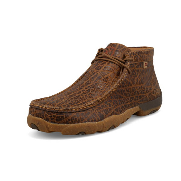 TWISTED X DRIVING MOC ELEPHANT PRINT - FOOTWEAR MEN'S  - MDM0096