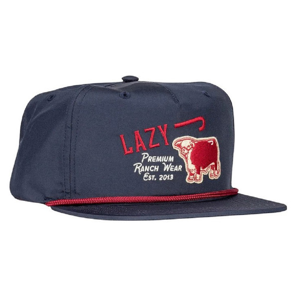 LAZY J RANCH WEAR PREMIUM RANCH WEAR EST.2013 - HATS CAP  - NAVYPREMIUM