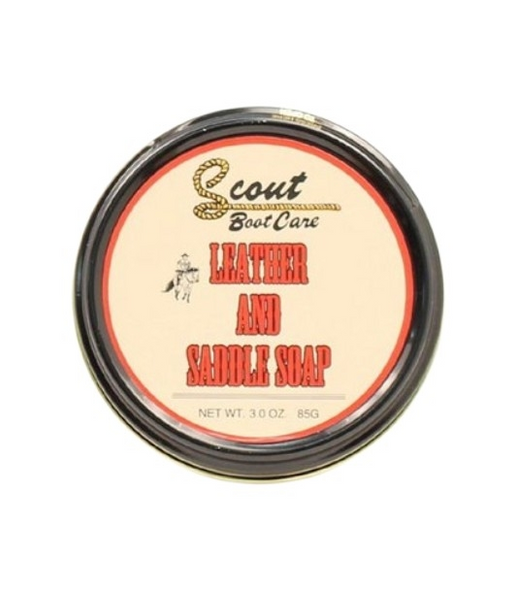 SCOUT LEATHER & SADDLE SOAP 3 OZ. - ACCESSORIES BOOT CARE  - 03620