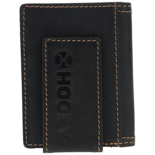 Hooey Black Trifold Double Stitch - Accessories Wallet - Htf001-Bk