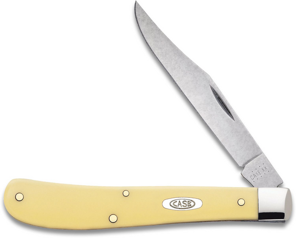 CASE YELLOW SYNTH SLIMLINE TRAPPER - ACC KNIVES  - 80031